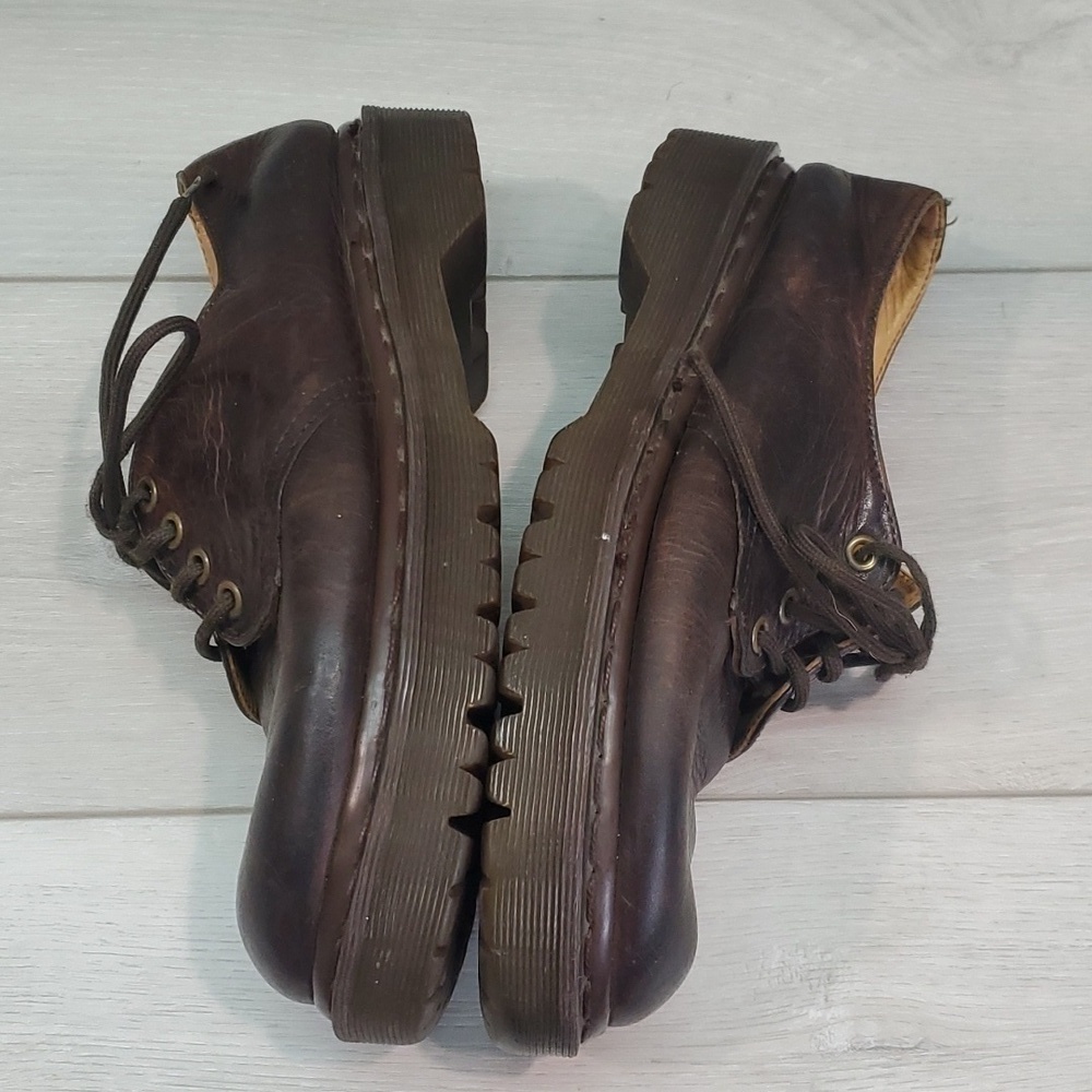Vintage Doc Dr.Martens Mens Y2K Made in England boorish shoes sz UK 6 US 7 - Picture 10 of 15